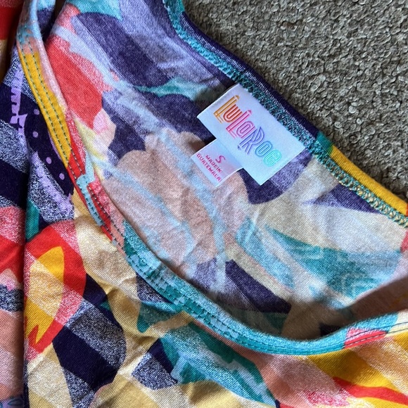 LuLaRoe Irma floral print Womens S - Picture 3 of 3